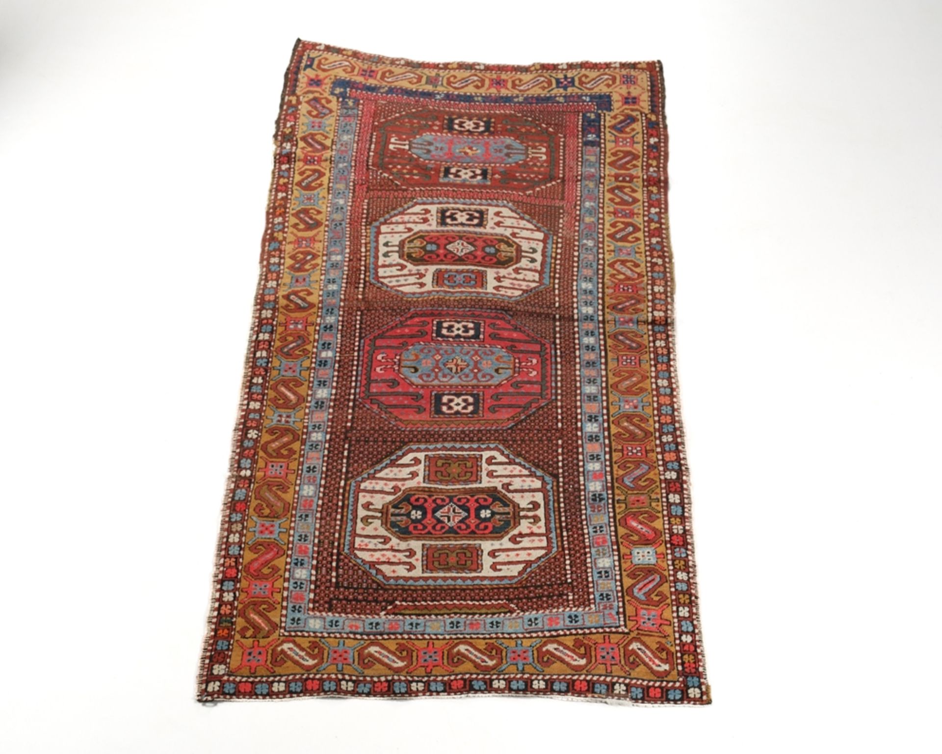 Karatchoph-Kasak, Kaukasus, um 1900, 2.55 x 1.24 m, Restaurierung