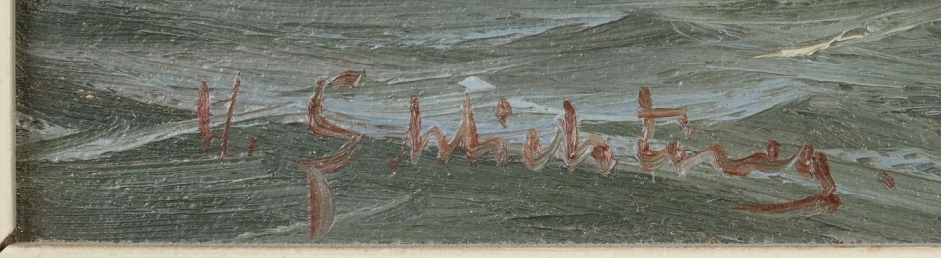 Schlichting, Waldemar (Berlin 1896 - 1970, Marinemaler), - Bild 3 aus 4