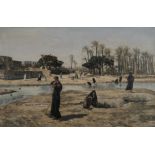 Mielich, Alphons Leopold (Klosterneuburg 1863 - 1929 Salzburg, Genremaler des Orientalismus), 