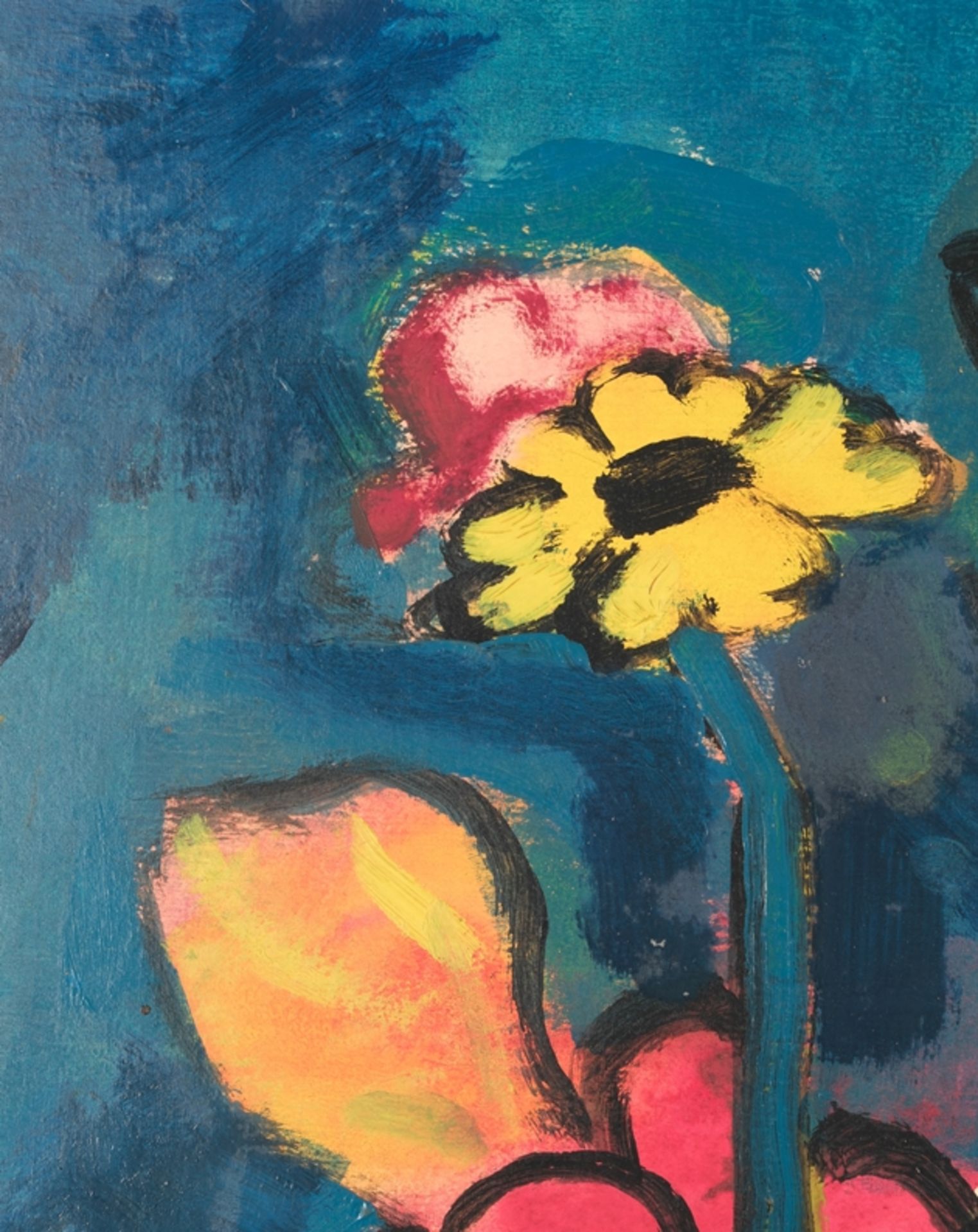 Hofheinz-Döring, Magret (1910 Mainz - 1994 Bad Boll, deutsche Malerin und Grafikerin), - Bild 4 aus 5