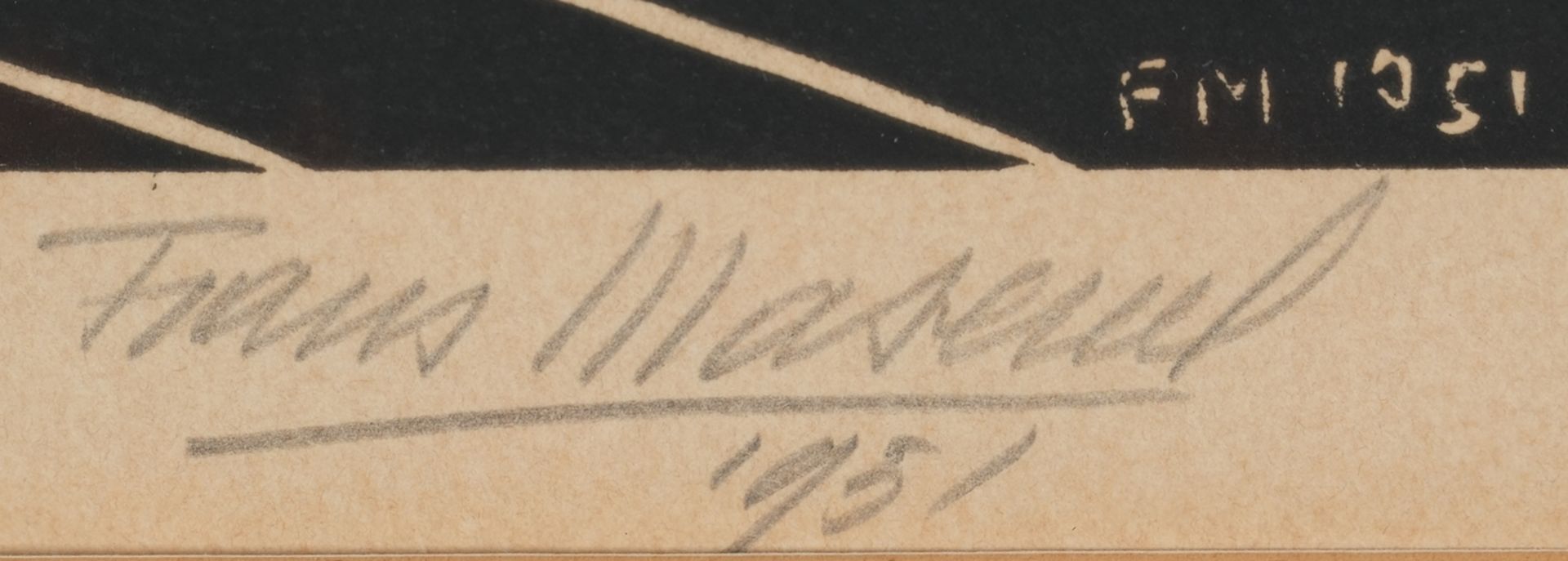 Masereel, Frans (Blankenberghe 1889 - 1972 Avignon, Studium an der KA Gent bei Jean Delvin, bereist - Bild 3 aus 5