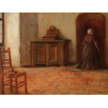 Gaisser, Max (1857Augsburg - 1922 München, in München tätiger Interieur- und Genremaler),