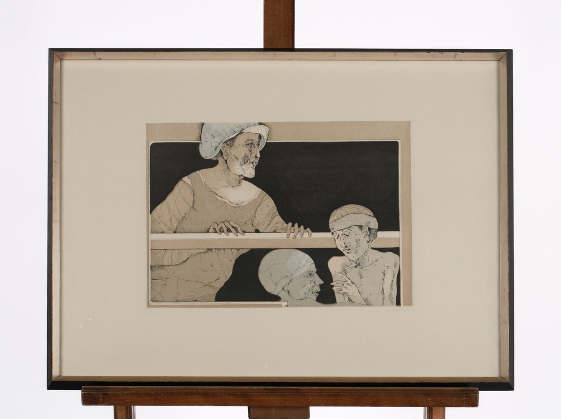 Plattner, Karl (1919 Mals/Südtirol - 1986 Mailand, einer der bekanntesten Südtiroler Künstler der N - Bild 2 aus 6