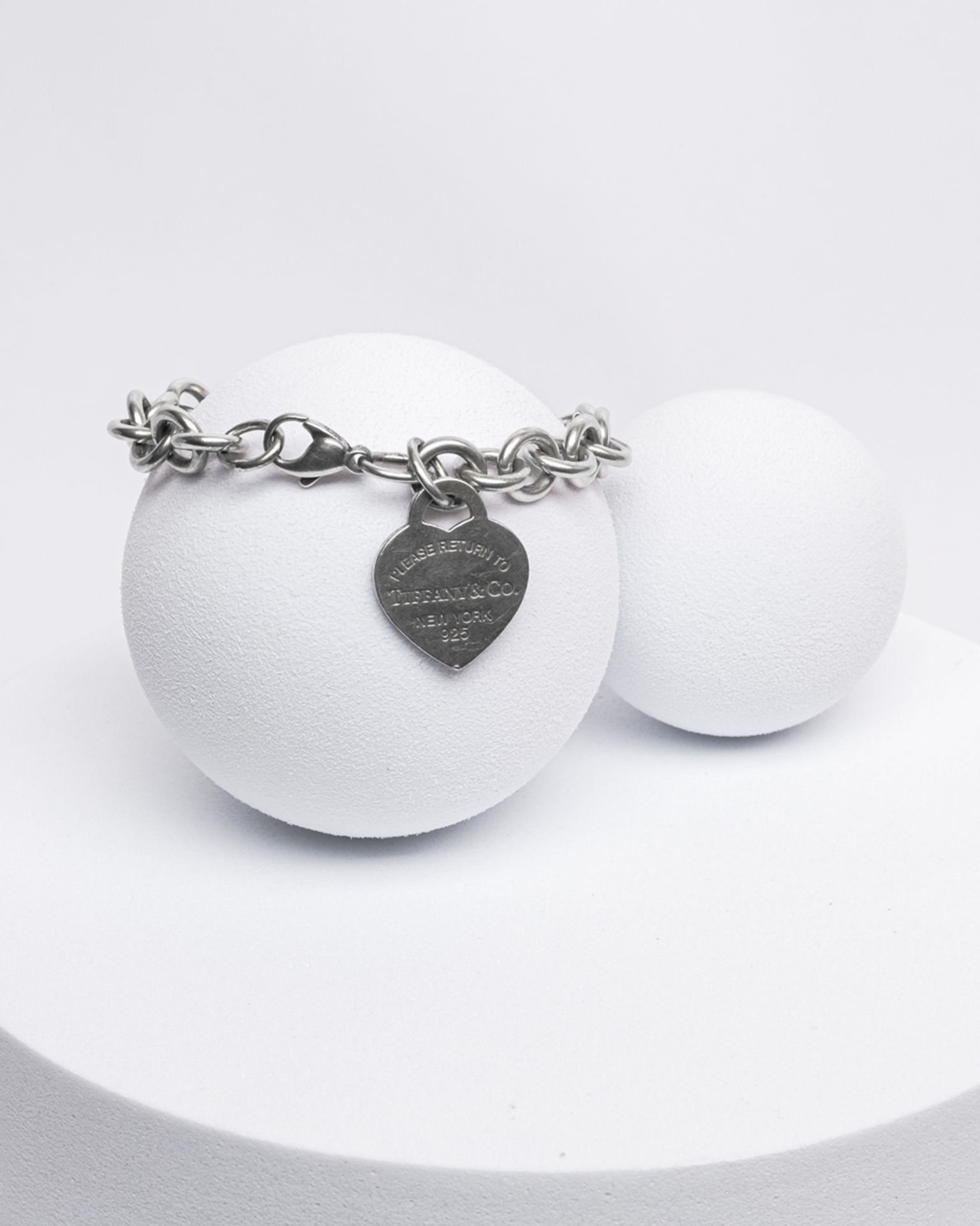 Return to Tiffany, Armband, Tiffany, Sterlingsilber, Länge 20 cm, mit Original-Staubbeutel und -Ges