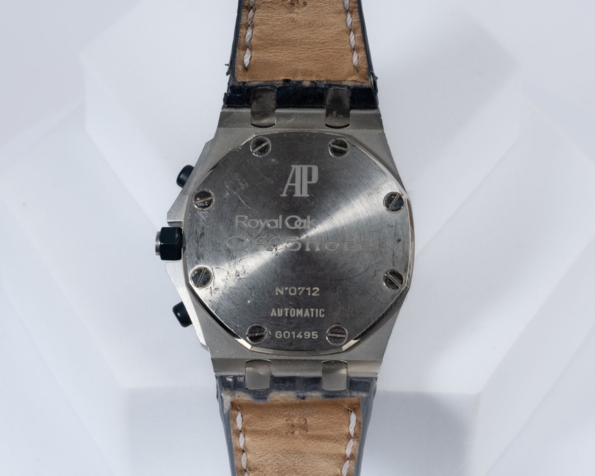 Audemars Piguet Royal Oak Offshore, G-Serie, Ref. 26170ST, Gehäuse in Stahl, weißes Zifferblatt mit - Bild 3 aus 3