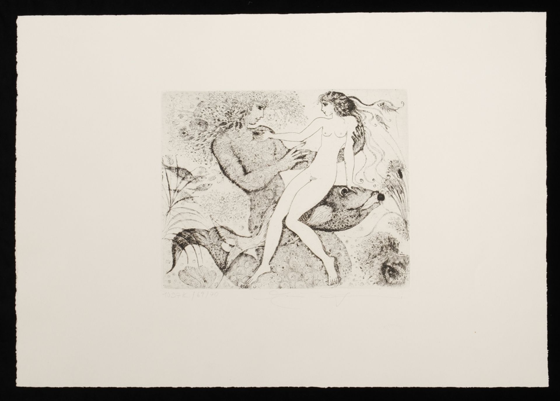 Weidenhaus, Elfriede (1931 Berlin - 2023, freischaffende Grafikerin, Malerin und Illustratorin, Kün - Bild 2 aus 13