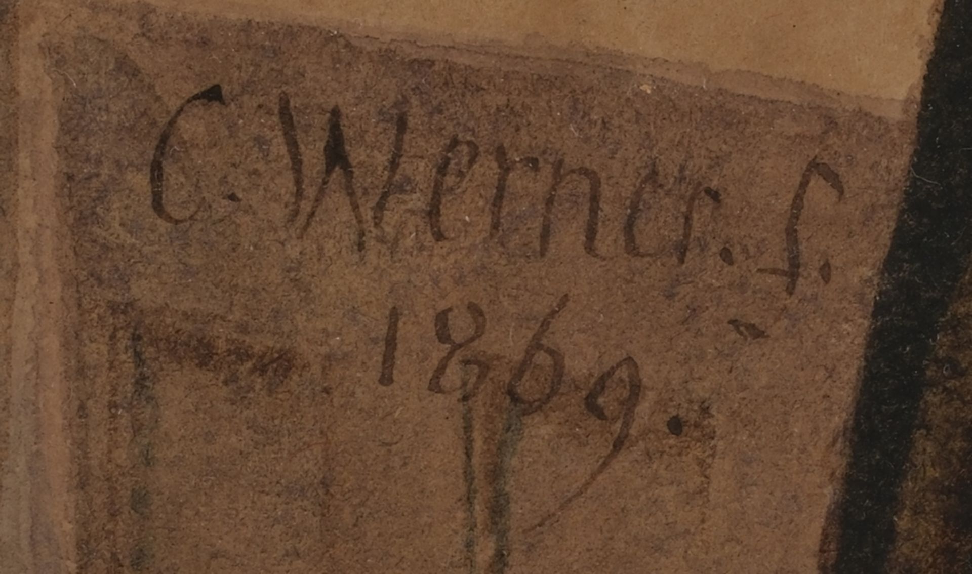 Werner, Carl Friedrich Heinrich (1808 Weimar - 1894 Leipzig) - Bild 3 aus 5