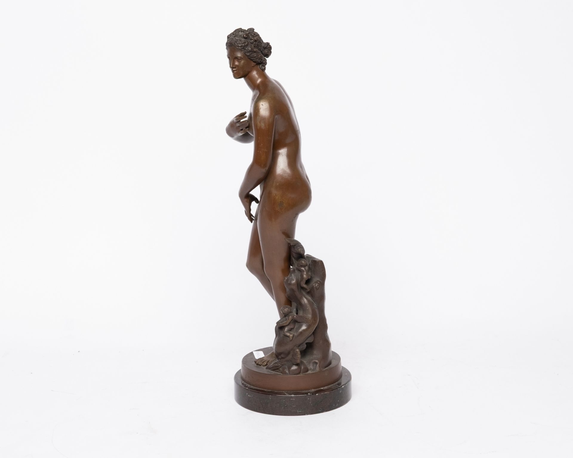"Venus von Medici", Antikenrezeption, Bronze, 45 cm hoch (inkl. Sockel) - Bild 2 aus 4