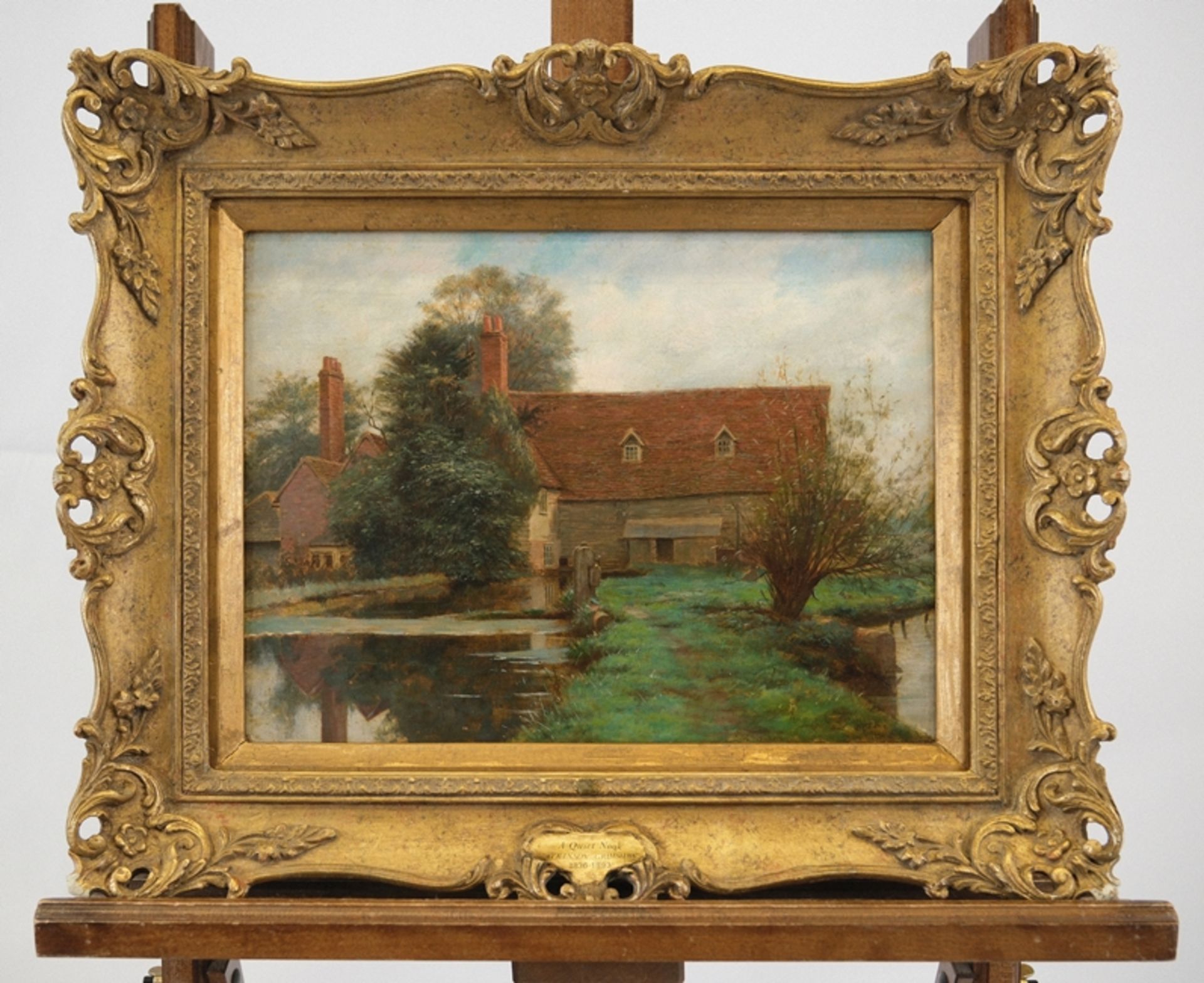 Grimshaw, John Atkinson (1836 Leeds - 1893 Leeds, englischer Maler, Autodidakt, Ausstellung einiger - Bild 2 aus 5