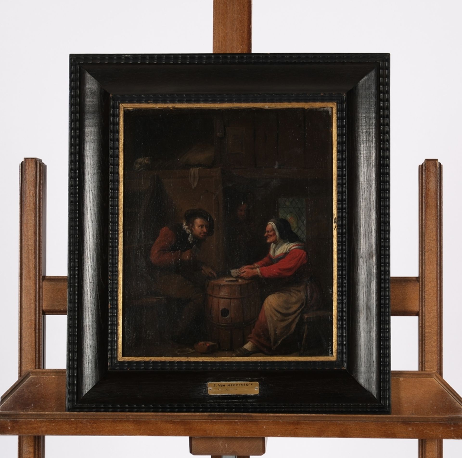 Heemskerk der Ältere, Egbert van (Haarlem 1634/35 - 1704 London, niederländischer Genremaler, im St - Bild 2 aus 5