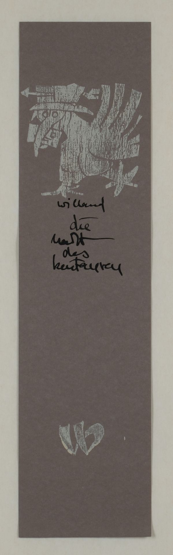 Willand, Detlef (1935 Heidenheim - 2022 Hirschegg, deutscher Holzschneider, Heimatforscher und Amat - Bild 8 aus 8