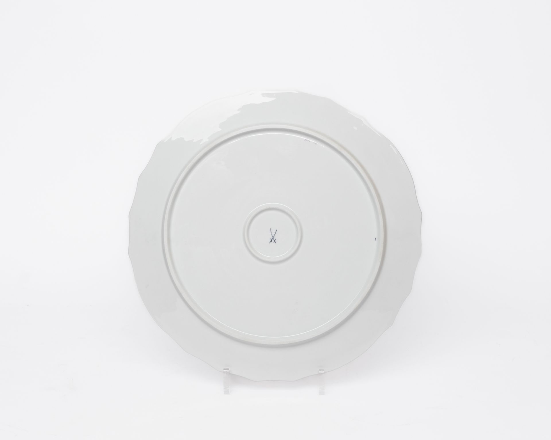 Kaffeeservice, 41-tlg., Meissen, Schwertermarke, 2. Wahl, Blume 1, u.a. gelbe und rote Rose, Goldra - Bild 3 aus 16