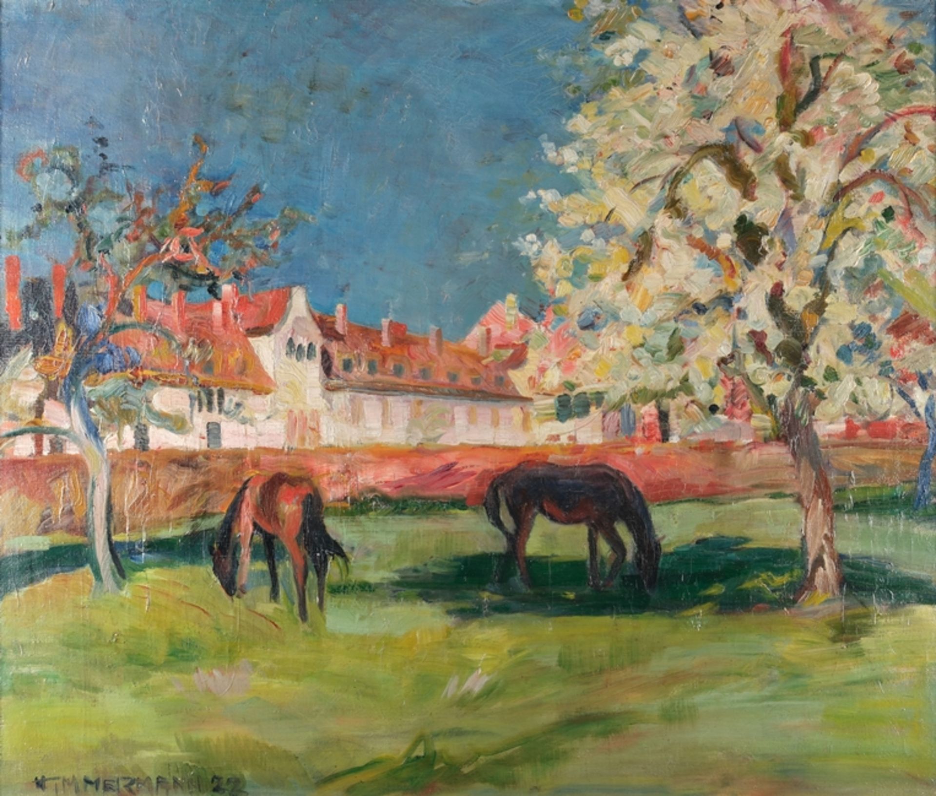 Timmermann, Leo (1895 Eynatten - 1944 Aachen, deutscher Porträt- und Landschaftsmaler und Grafiker)