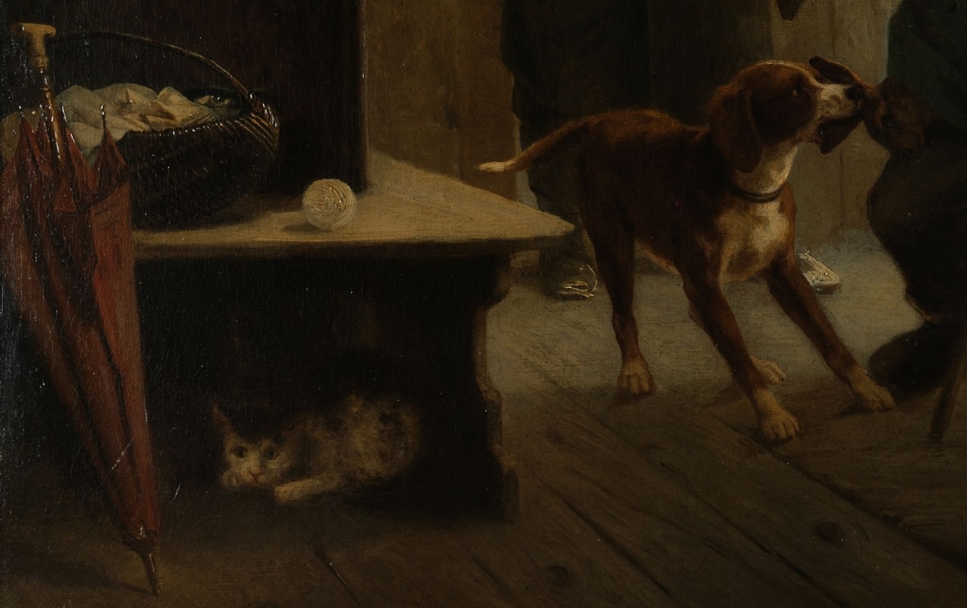 Litschauer, Karl Joseph (1830 Wien  - 1871 Düsseldorf, Schüler von Waldmüller und A. Tidemand, Genr - Bild 4 aus 6