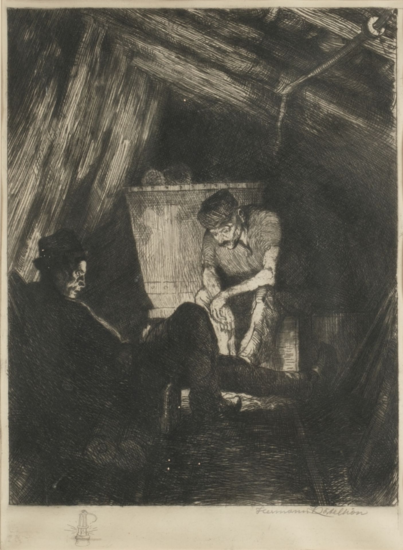 Kätelhön, Hermann (Hofgeismar 1884 - 1940, in Essen tätiger Grafiker und Keramiker), - Bild 5 aus 25