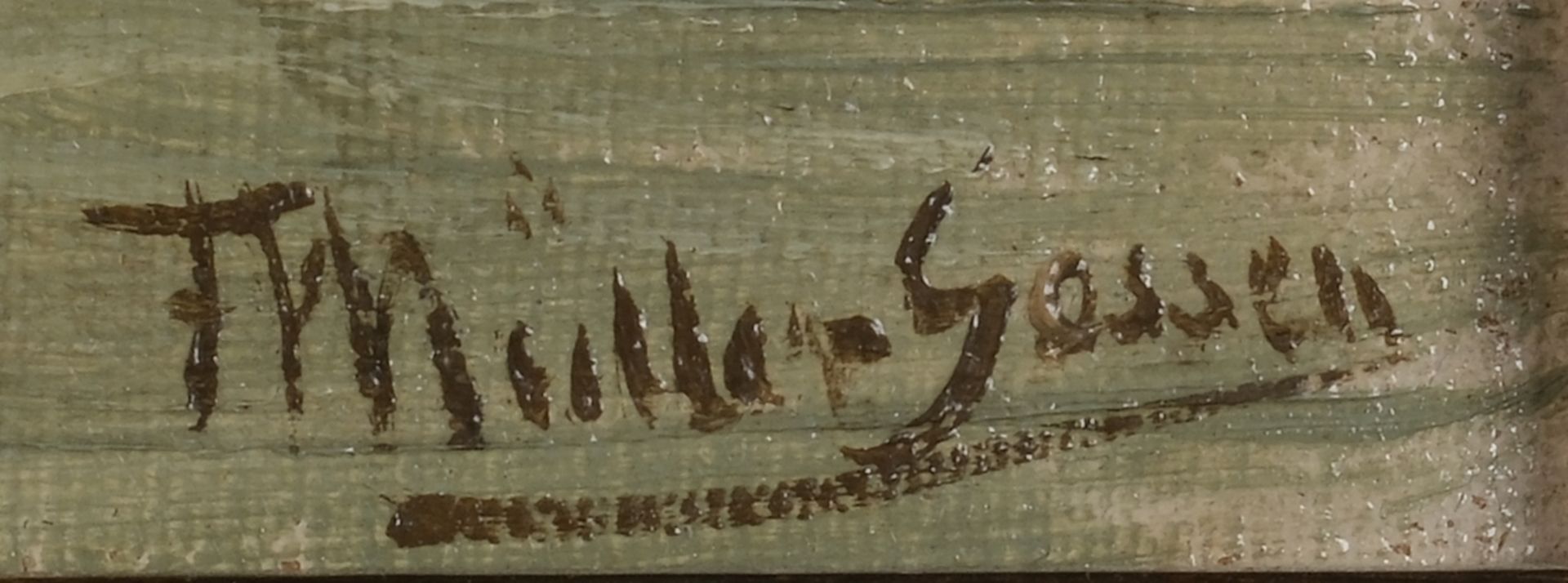 Müller-Gossen, Franz (1871 Mönchengladbach - 1946 Lausanne, Studium an der KA Düsseldorf, in Mönche - Bild 3 aus 5