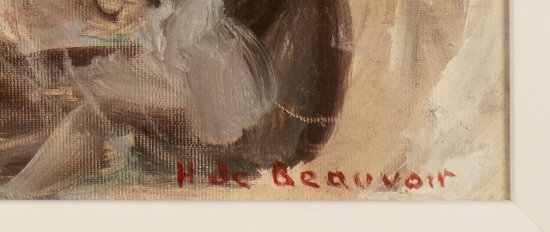 Beauvoir, Hélène de (1910 Paris - 2001 Goxwiller, französische Malerin der Moderne, jüngere Schwest - Bild 3 aus 5