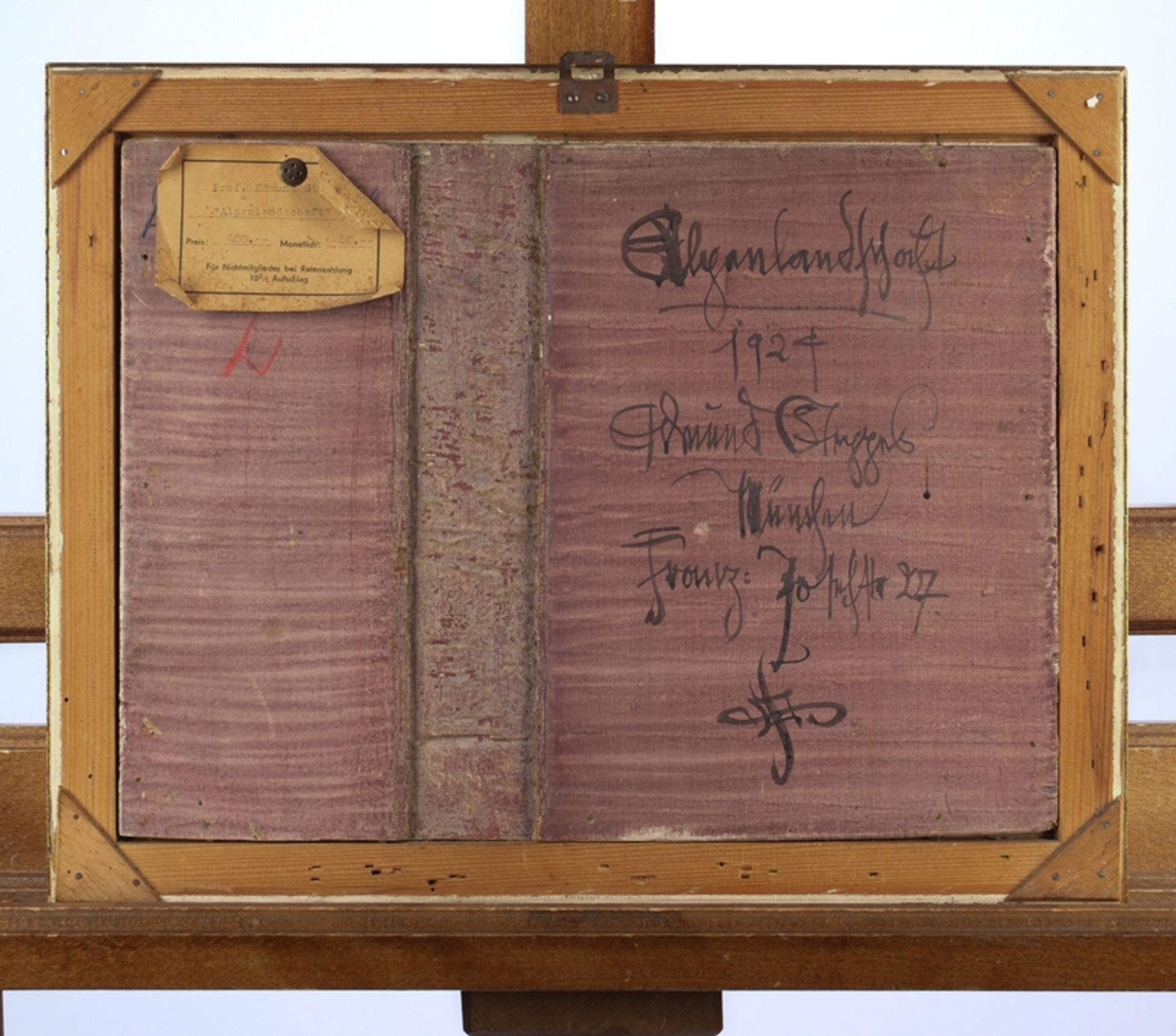 Steppes, Edmund (1873 Burghausen  - 1968, Studium an der KA München, Maler und Grafiker), - Bild 5 aus 5