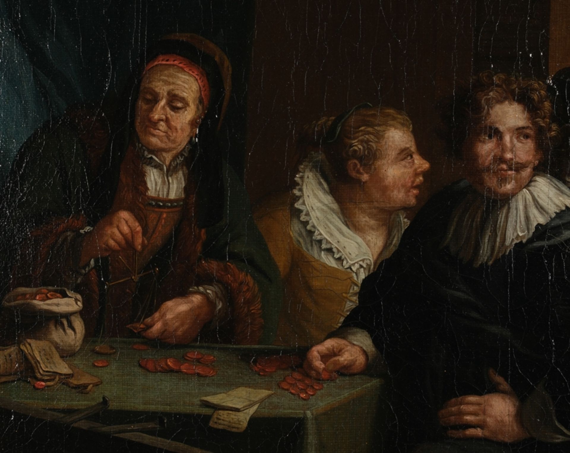 Künstler des 19. Jahrhunderts (im Stil eines flämischen Meisters des 17. Jahrhunderts), - Bild 3 aus 4