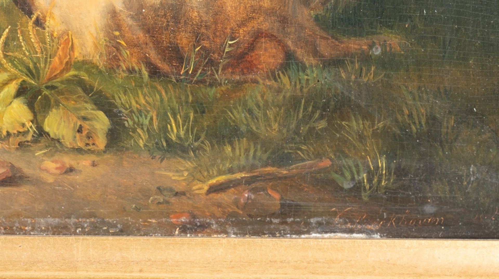 Verboeckhoven, Eugène Joseph (Warneton/Westflandern 1799 - 1881 Brüssel, Schüler von Albert Voituro - Bild 3 aus 4