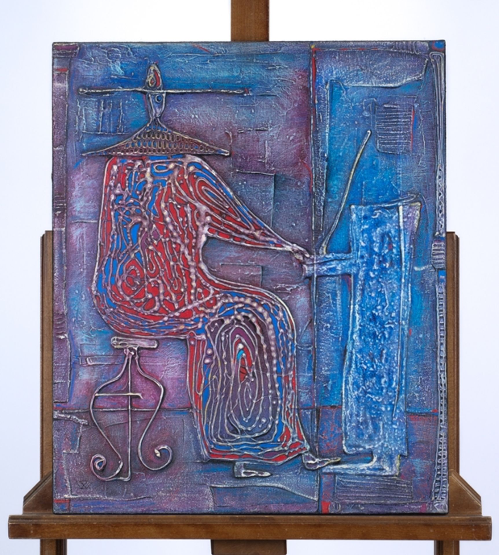 Safronow, Wladimir (geb. 1965 in Charkow, ukrainischer Maler, Ausbildung an der Kunst- und Designak - Bild 2 aus 5