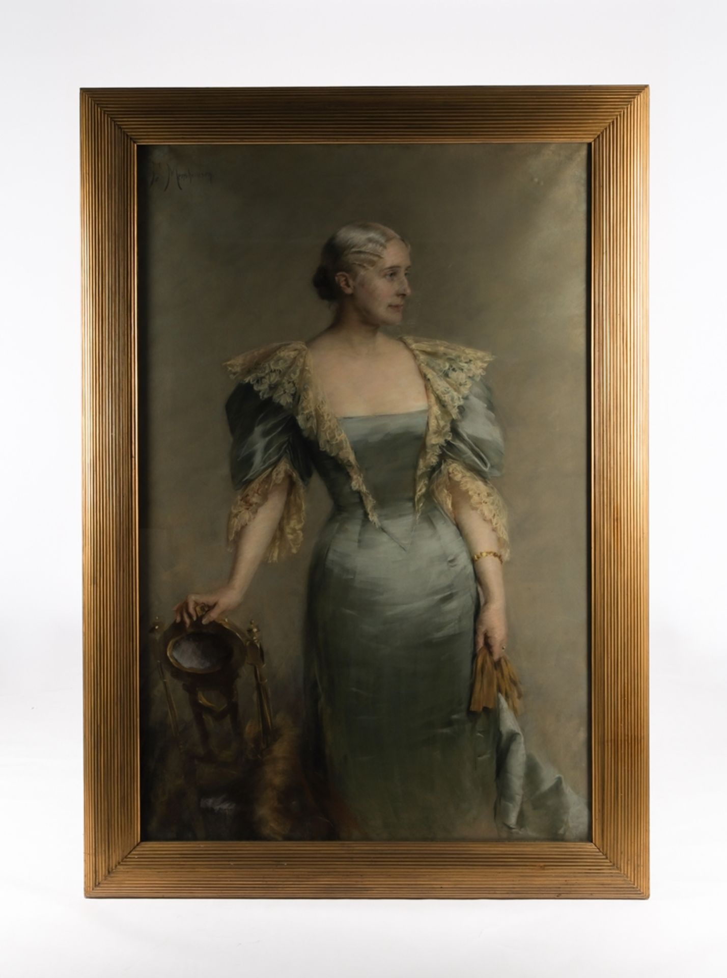 Menshausen-Labriola, Friederike "Frieda" (1861 Stendal - 1939 Assisi, neben Miniaturen, Genre- und  - Bild 2 aus 5