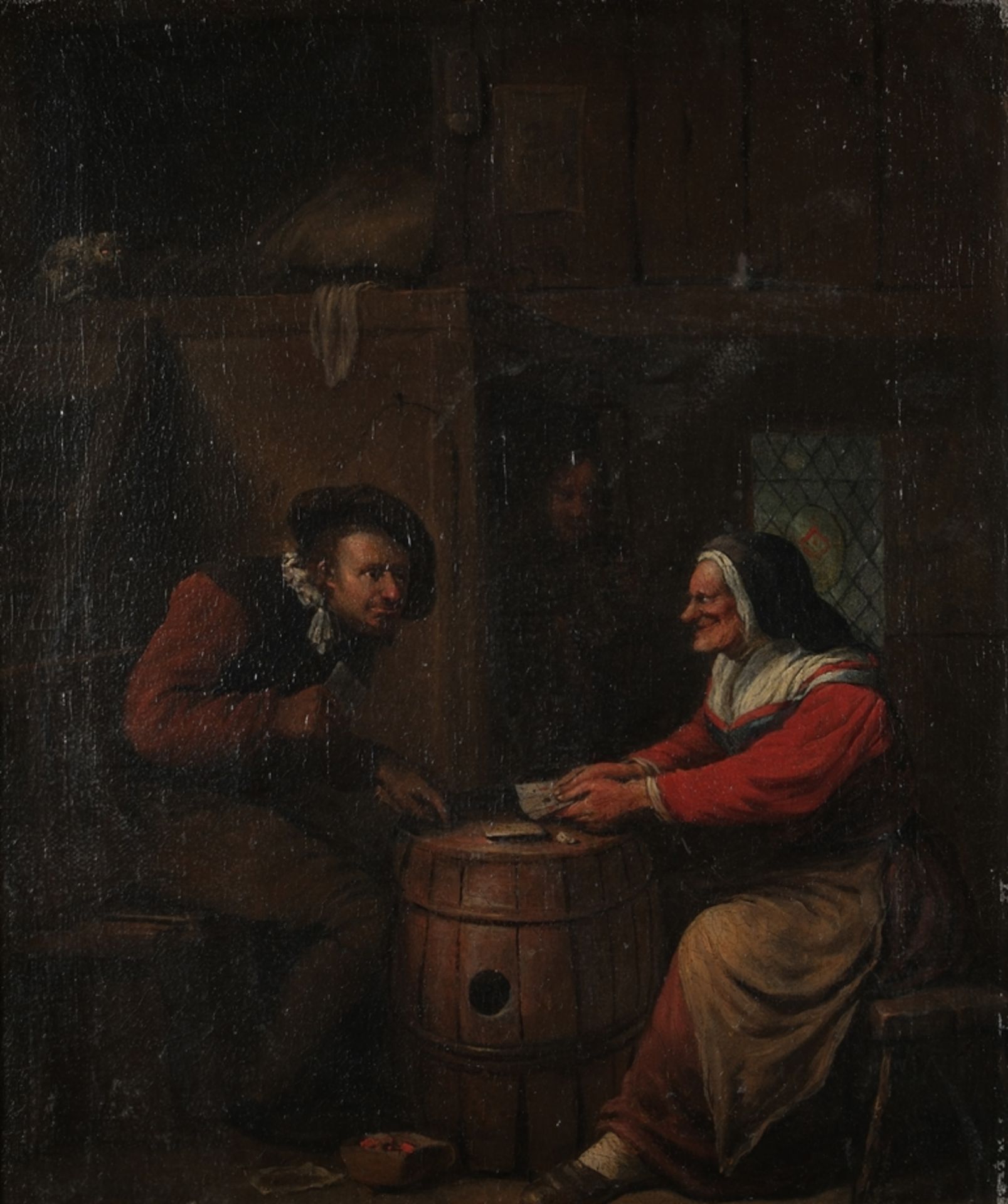 Heemskerk der Ältere, Egbert van (Haarlem 1634/35 - 1704 London, niederländischer Genremaler, im St