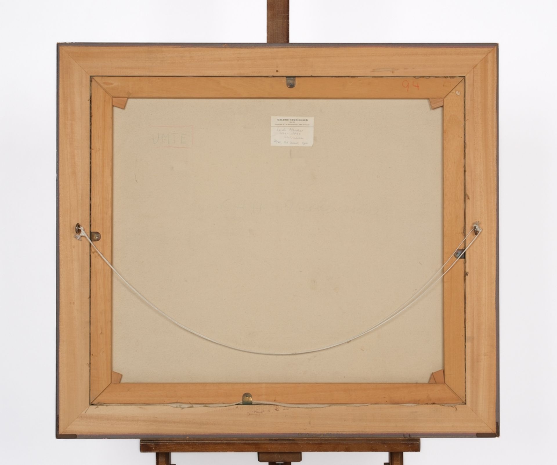 Mercker, Erich (1891 Saverne - 1973 München, Industrie-, Landschafts- und Städtemaler, studierte an - Bild 4 aus 4