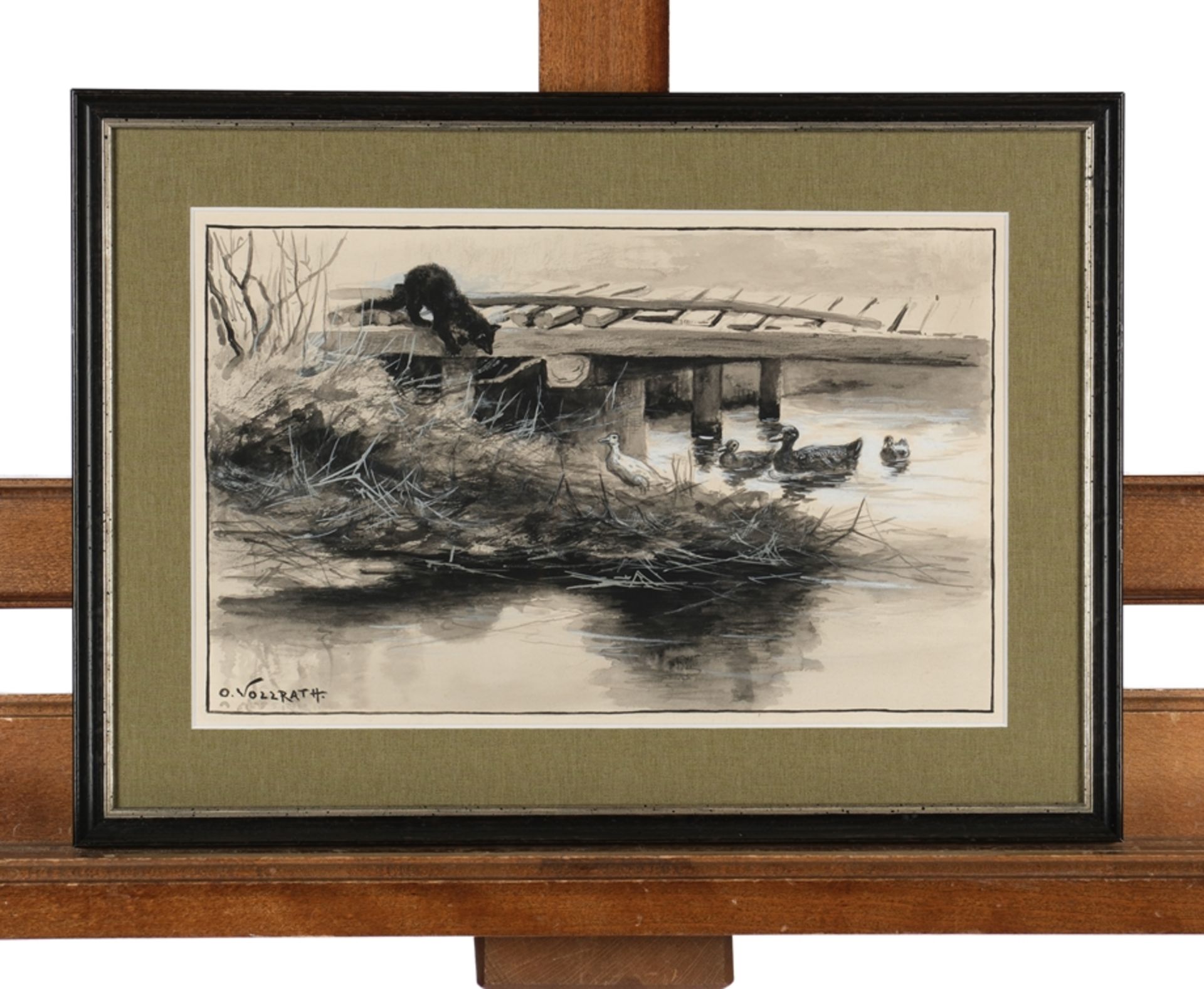 Vollrath, Otto (Saalfeld 1856 - 1912, Maler der Weimarer Schule), - Bild 6 aus 13