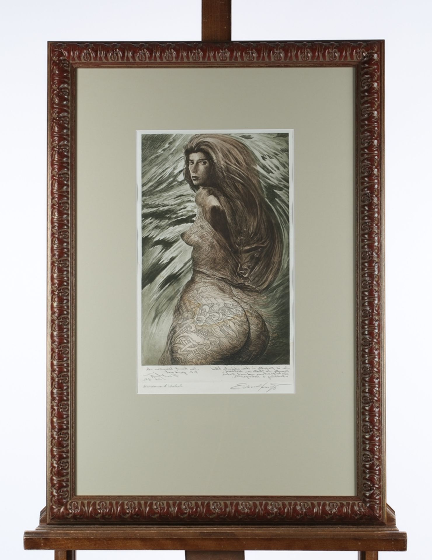 Fuchs, Ernst (1930 Wien - 2015 ebenda, Vertreter der Wiener Schule des "Phantastischen Realismus"), - Bild 5 aus 14