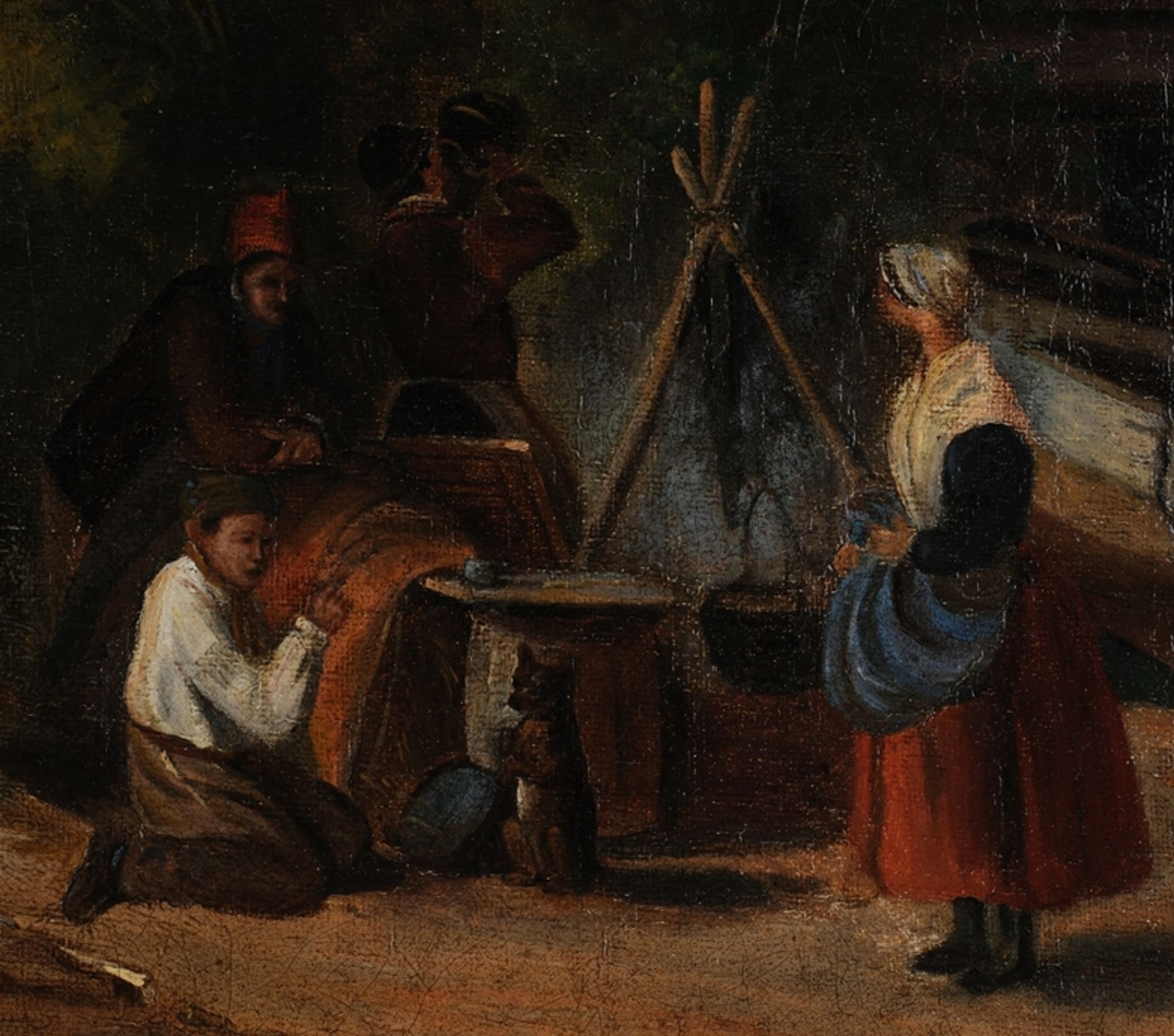 Leickert, Charles Henri Joseph (1818 Brüssel - 1907 Mainz, Schüler von B.J. van Hove, W.J.J. Nuyen  - Bild 5 aus 6