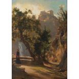 Wrage, Joachim Hinrich (1843 Hitzhusen -1912 Gremsmühlen, deutscher Landschaftsmaler und Grafiker, 