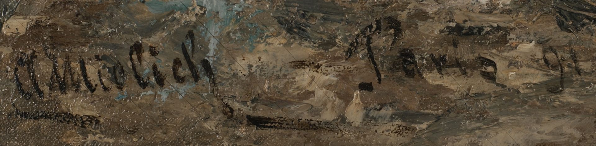 Mielich, Alphons Leopold (Klosterneuburg 1863 - 1929 Salzburg, Genremaler des Orientalismus),  - Bild 3 aus 8