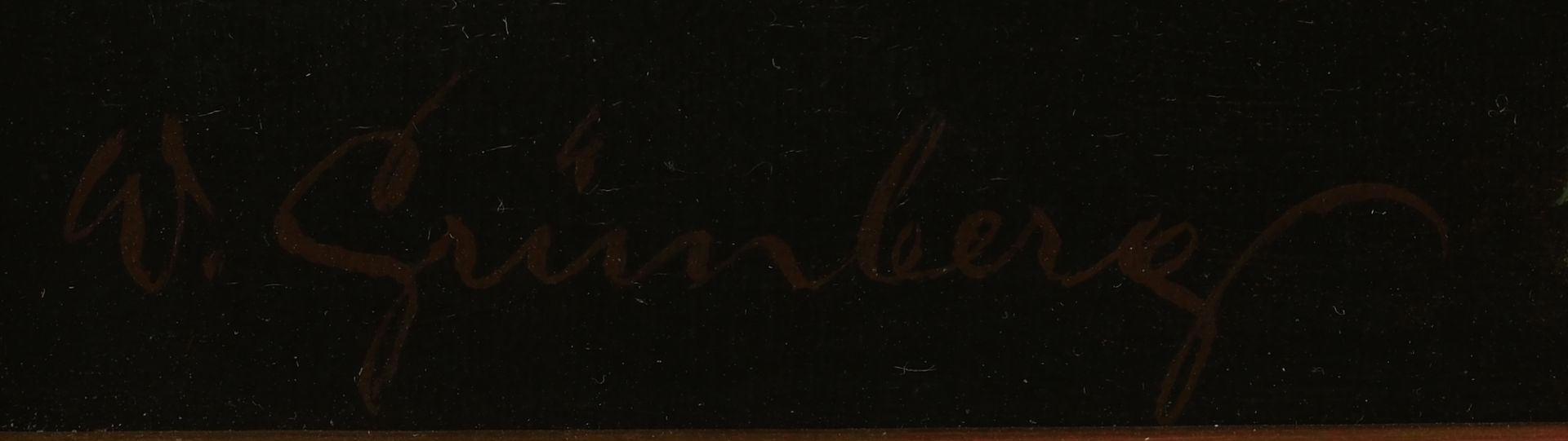 Grünberg, Wolfgang (1909 - 2001, in Köln tätiger Blumenmaler (Rosen)), - Bild 3 aus 5