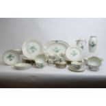 Service, 43-tlg., Wien, Augarten, 2. Hälfte 20. Jh., Form Belvedere, Dekor Prinz Eugen, Goldrand: 6