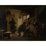 Litschauer, Karl Joseph (1830 Wien  - 1871 Düsseldorf, Schüler von Waldmüller und A. Tidemand, Genr