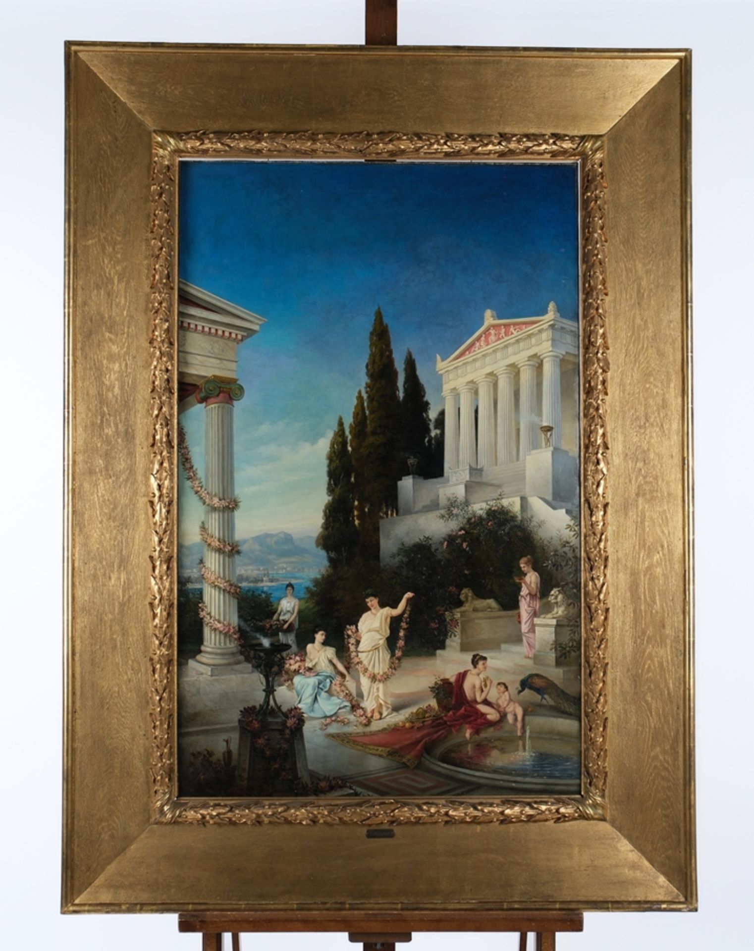 Hölscher, Constantin (1861 Godesberg - 1921 Berlin, Studium an der KA Düsseldorf bei O. Achenbach u - Bild 2 aus 6