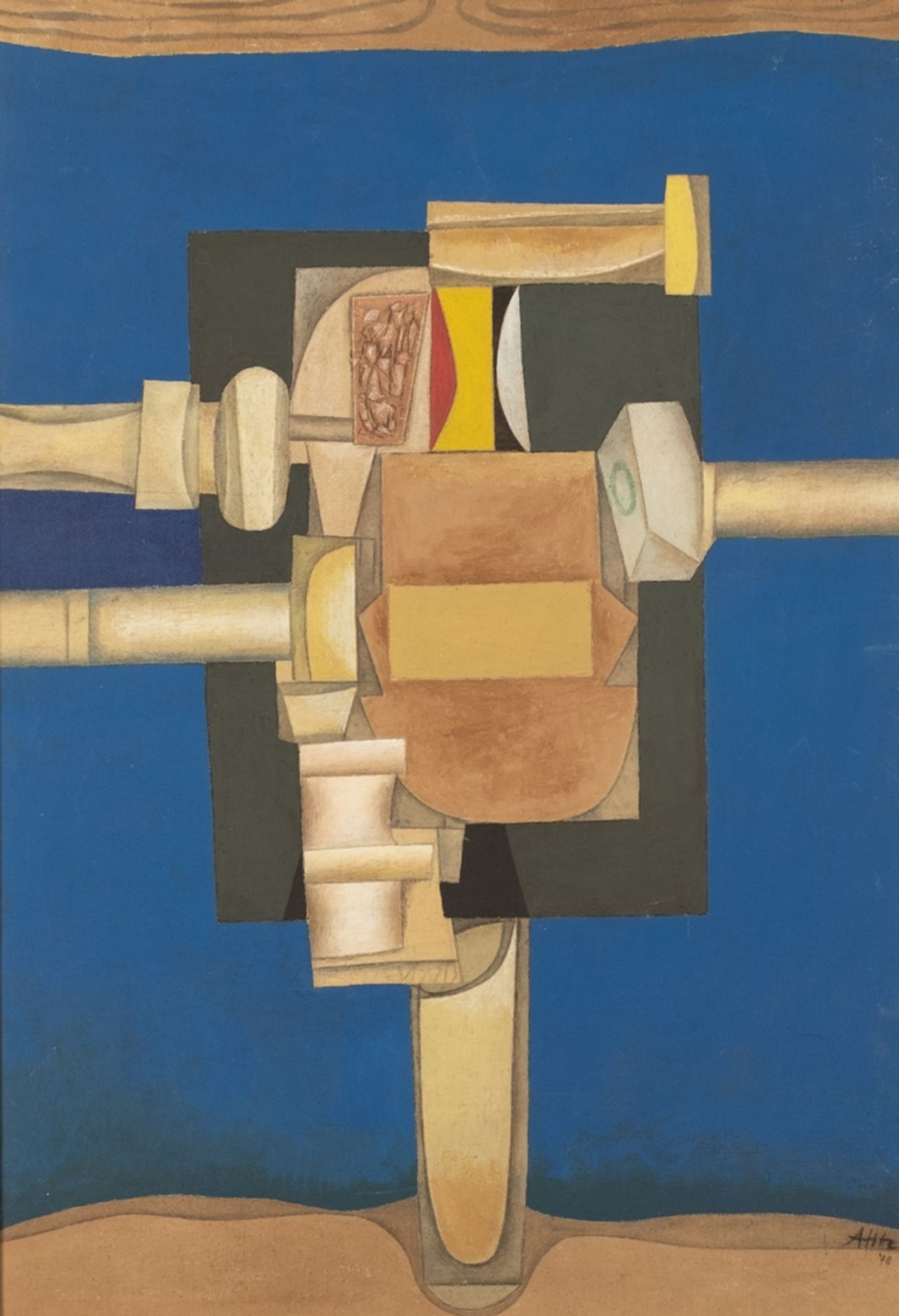 Hetz, Alfred (1913 Kiauten (Ostpreußen) - 1974 Stuttgart, deutscher Maler und Grafiker),