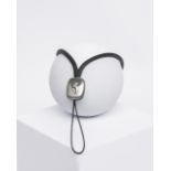 5 Handgelenkbänder für Mobiltelefone, "Delphin" (4x), "GJ" (1x), Silber 925, Georg Jensen, Dänemark