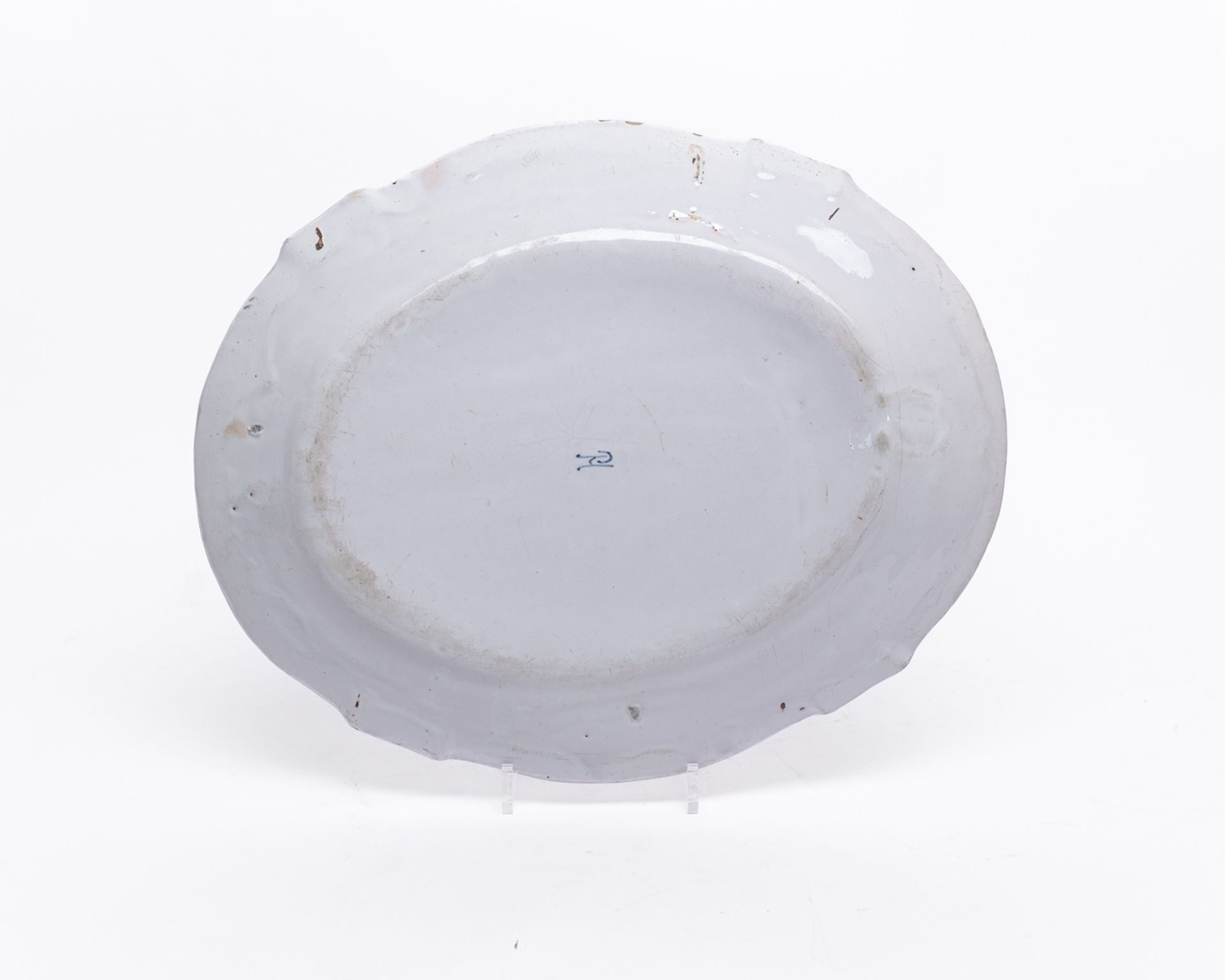 4 Vorlegeplatten, Durchbruchplatte, Straßburg, nach 1748 bzw. 1762, Paul Hannong bzw. Joseph Hannon - Bild 3 aus 11