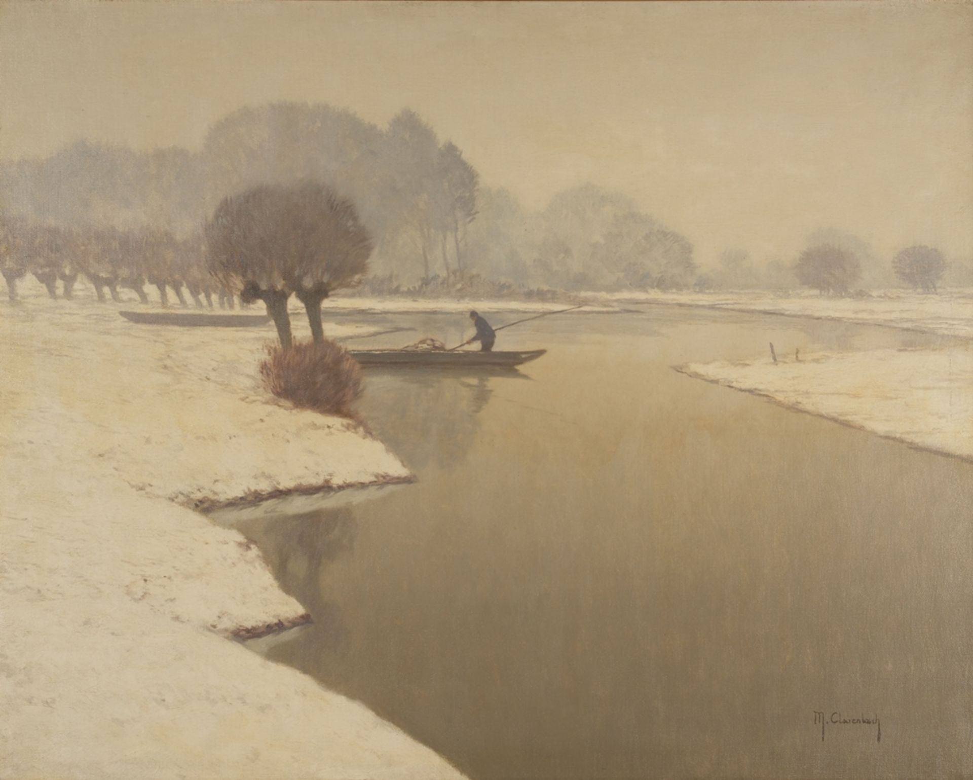 Clarenbach, Max (1880 Neuss - 1952 Köln, Schüler und später Professor der KA Düsseldorf, Landschaft