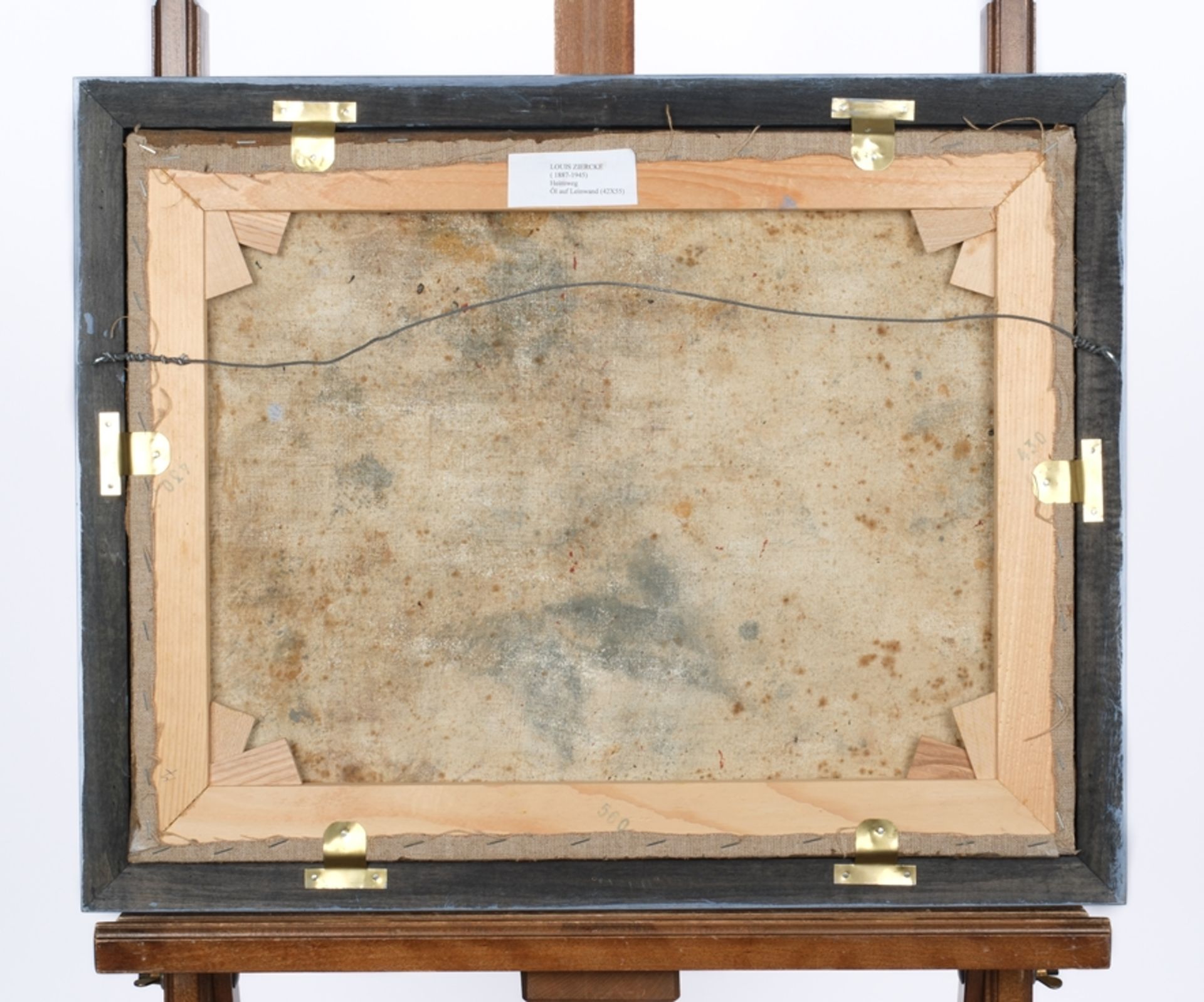 Ziercke, Louis (1887 Bonn - 1945 Bonn, Schüler der Kunstgewerbeschule Düsseldorf und 1910/14 bei L. - Bild 4 aus 4