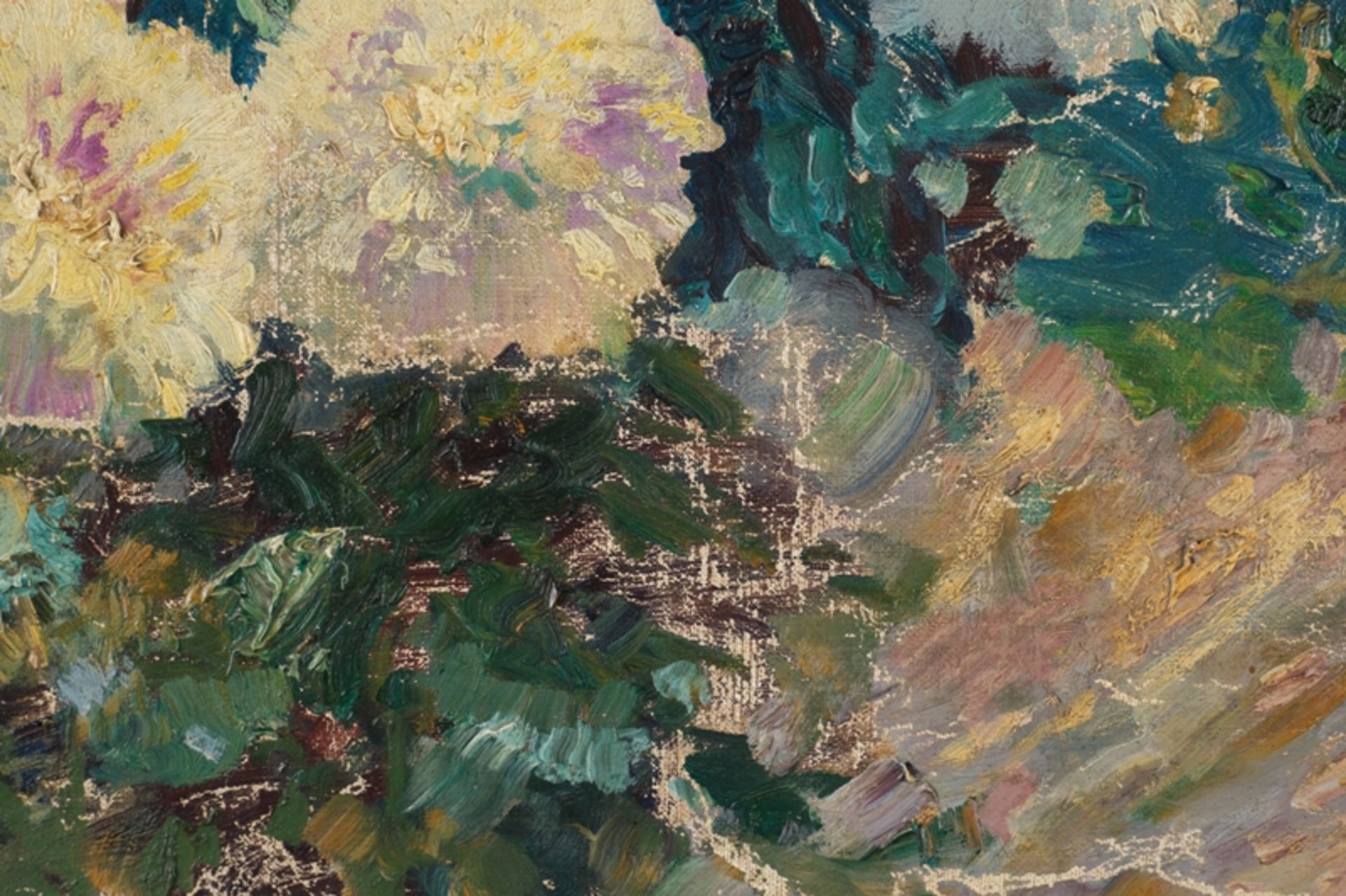 Cramer, Helene (1844 Hamburg - 1916 ebenda, deutsche Blumen- und Landschaftsmalerin, Lehrer Theobal - Bild 4 aus 7