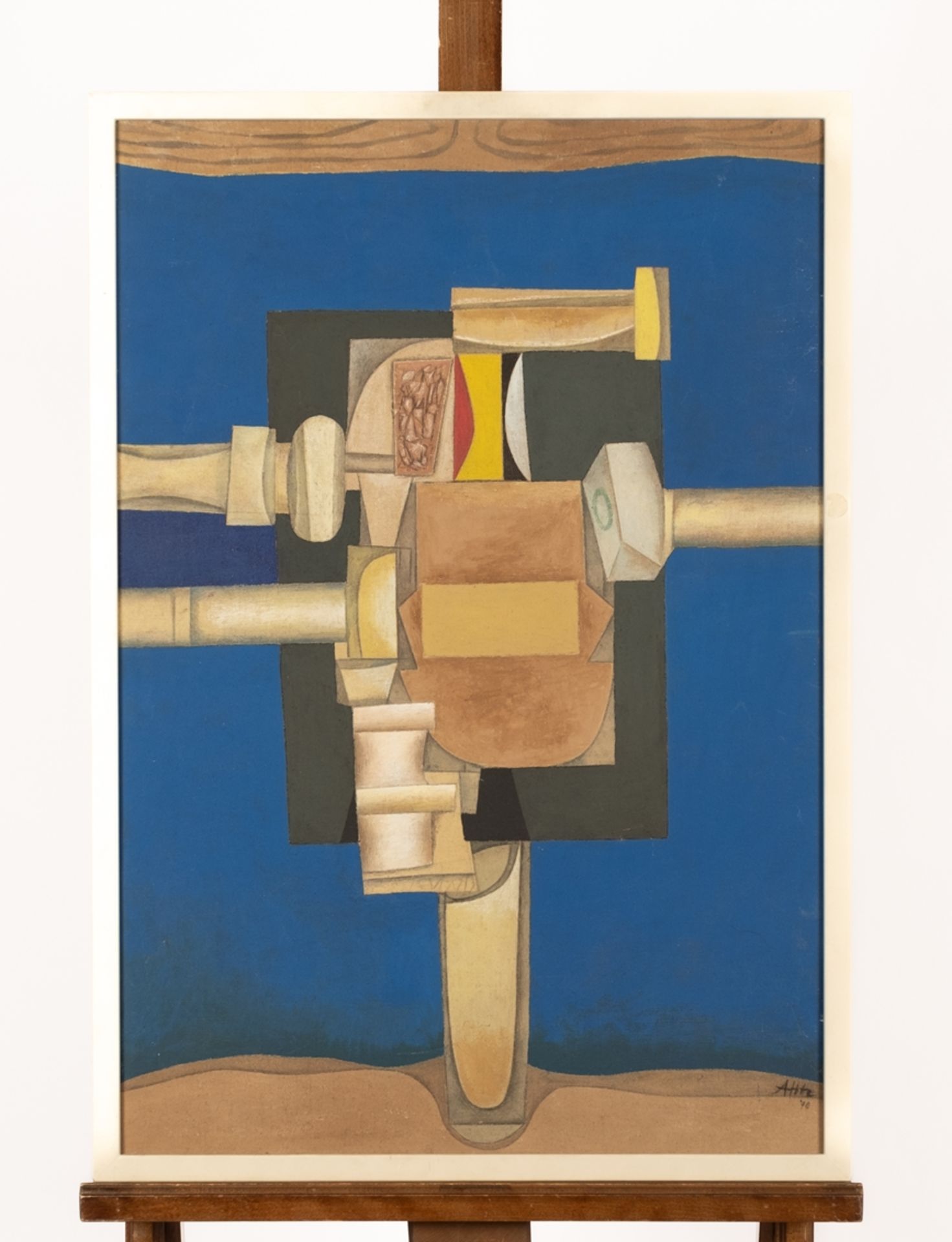 Hetz, Alfred (1913 Kiauten (Ostpreußen) - 1974 Stuttgart, deutscher Maler und Grafiker), - Bild 2 aus 6