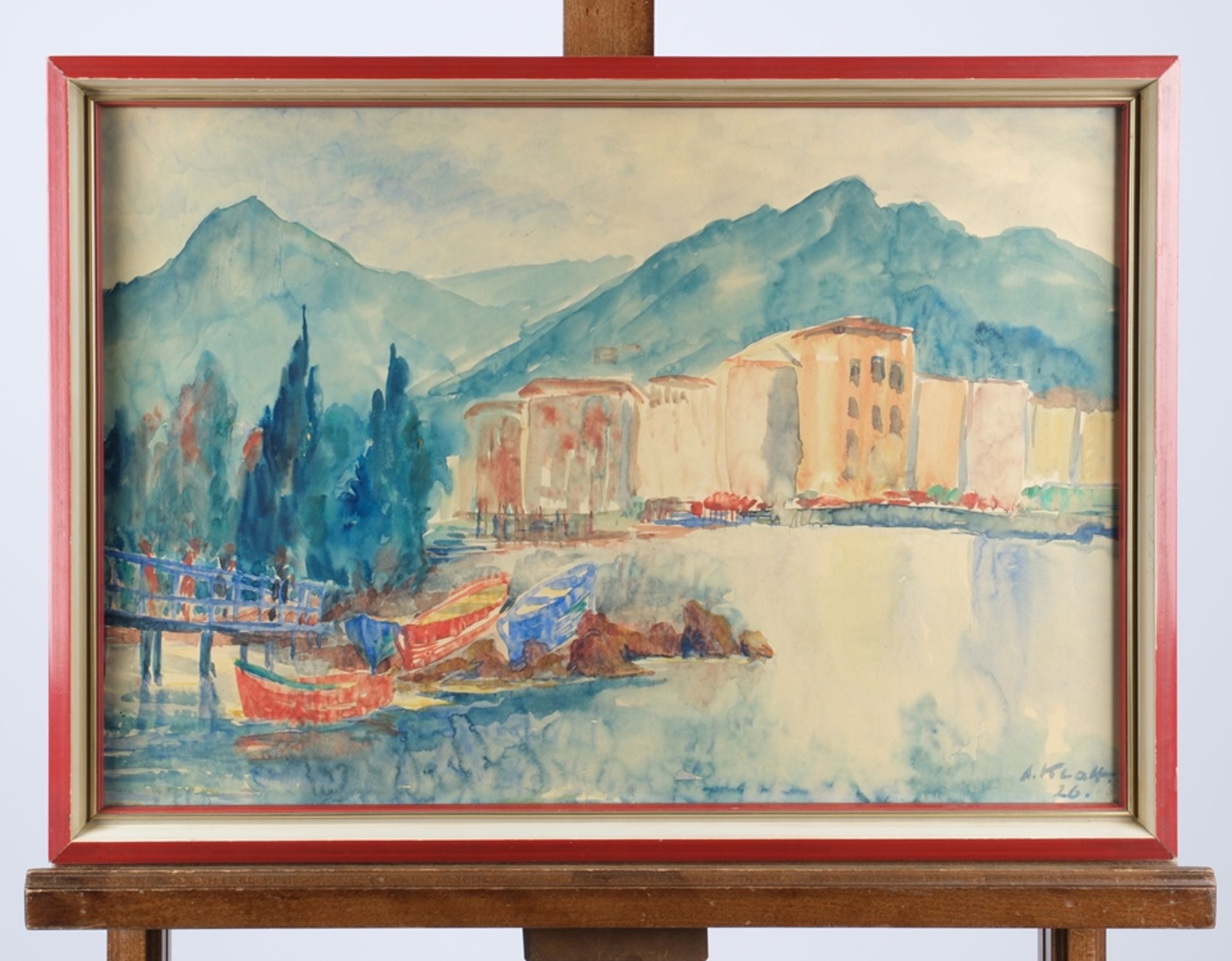 Klatt, Albert (1892 Berlin - 1970 ebenda, deutscher Expressionist, Studium an der Unterrichtsanstal - Bild 2 aus 4