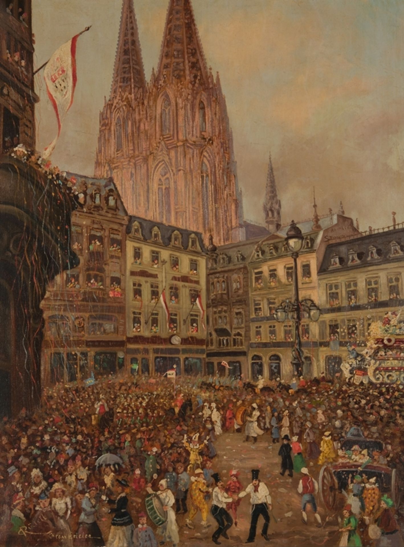 Edeler, Jean (Köln 1899 - ?, deutscher Maler, Grafiker und Zeichenlehrer, Studium an der Kunstgewer