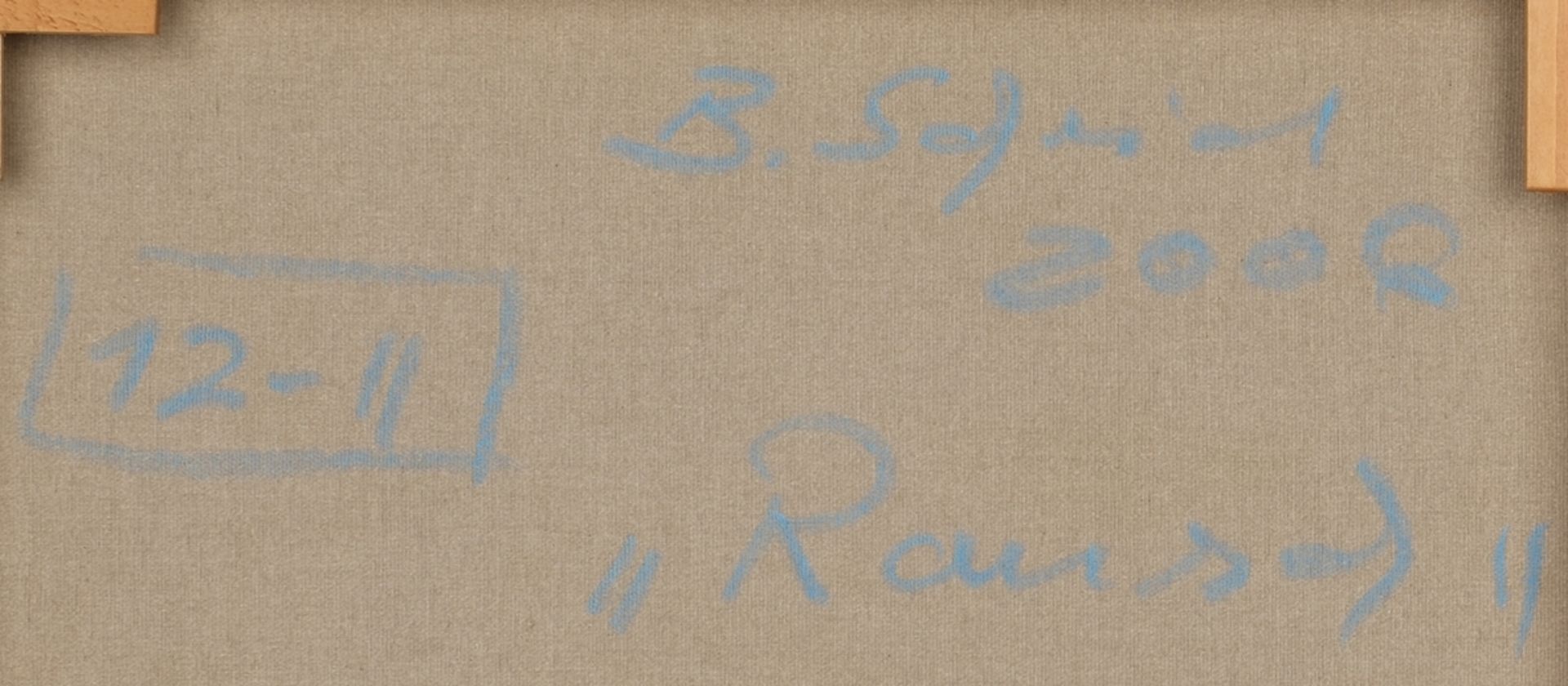 Scheid, Bernd (geb. Dresden 1948, studierte Malerei und Bildhauerei bei Leo Stein, 1978 Flucht aus  - Bild 4 aus 4