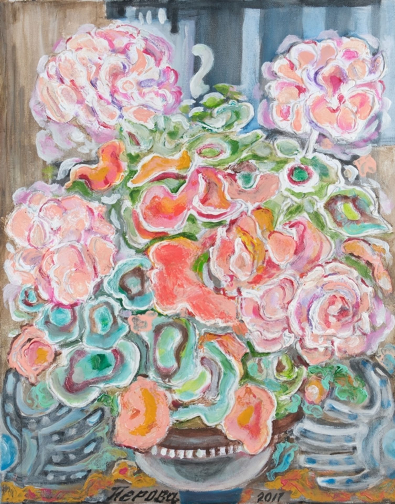 Perova, Iryna (geb. 1939 Odessa, Studium an der Moskauer Hochschule für Kunst (Stroganov) unter der