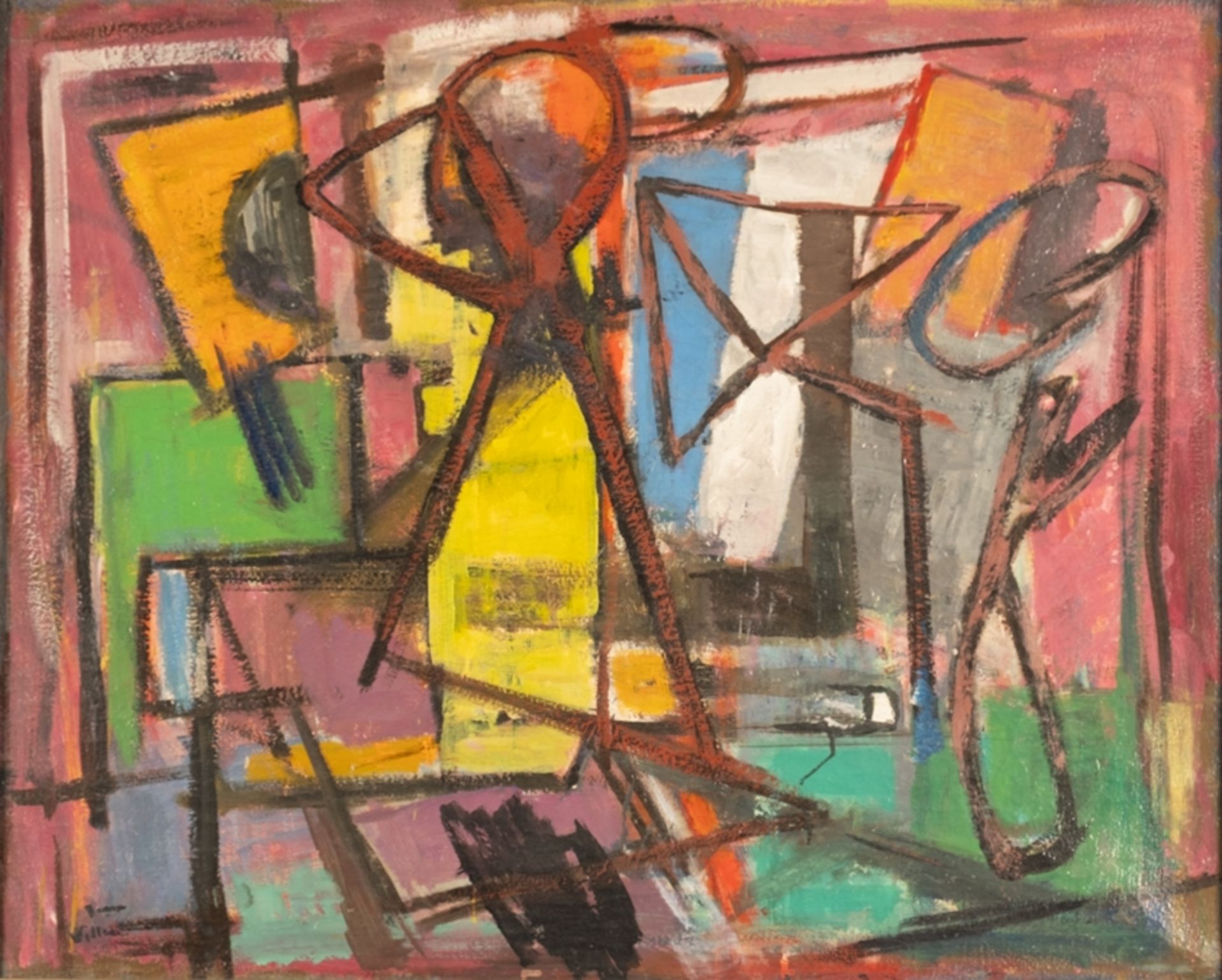 Villeri, Jean (1896 Oneglia - 1982 Cagnes-sur-Mer, Maler der École de Paris),