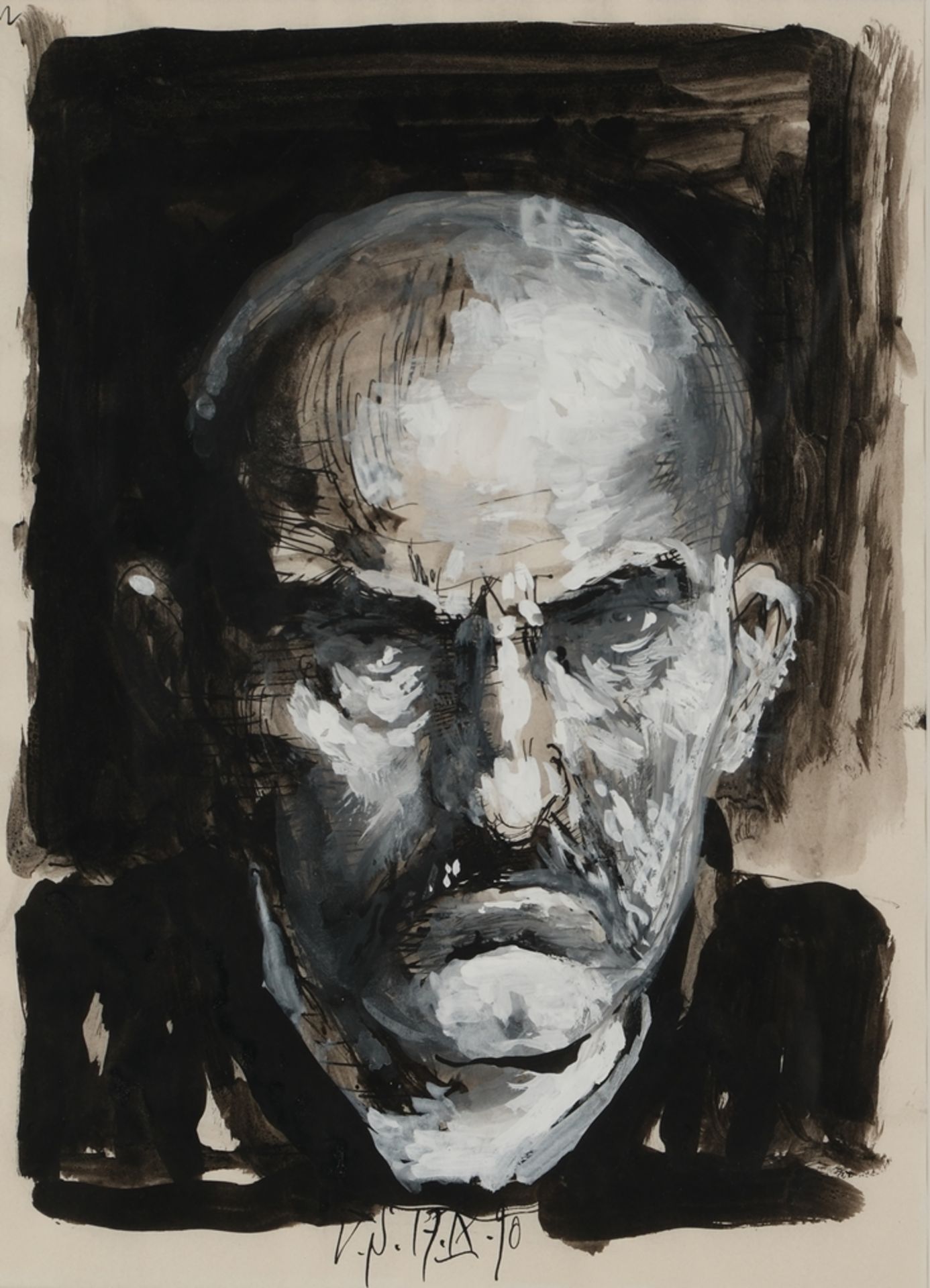 Stelzmann, Volker (geb. 1940 in Dresden, deutscher Maler und Grafiker),